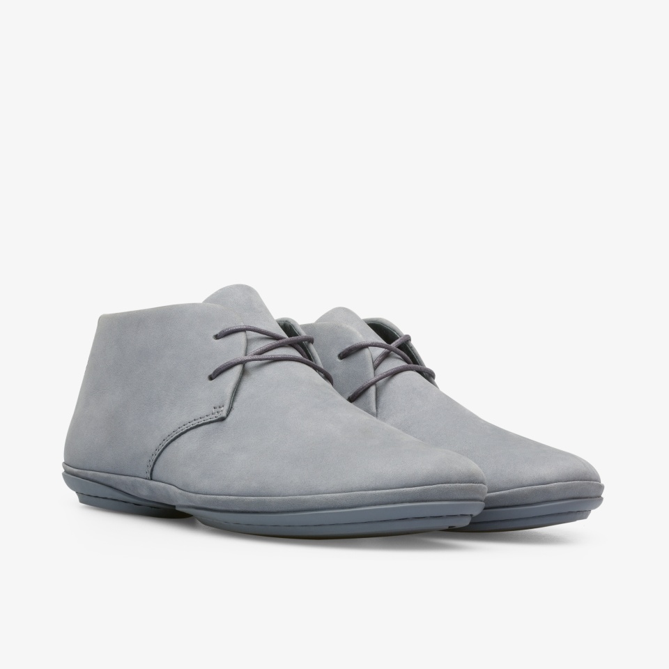 Botines Camper Right Mujer - Gris | Camper Online + 8759MZDYB